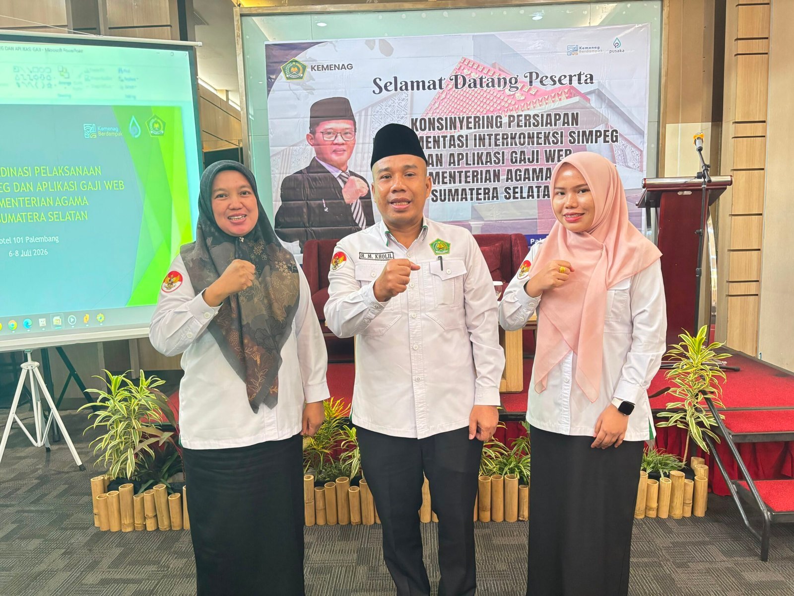 Kakan Kemenag OKI Perkuat Transformasi Digital, Hadiri Koordinasi Interkoneksi SIMPEG dan Aplikasi Gaji WEB