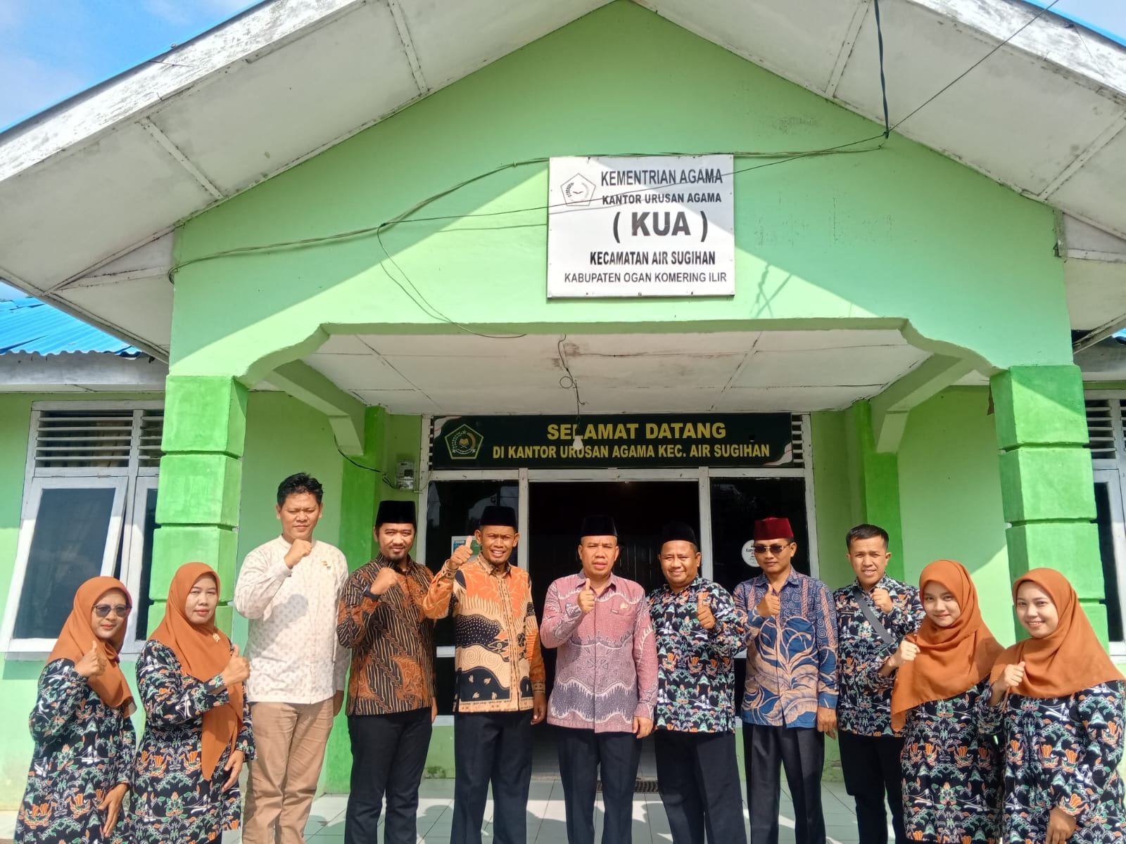 Turun Langsung ke Air Sugihan, Kakan Kemenag OKI Pastikan Layanan KUA Semakin Berkualitas