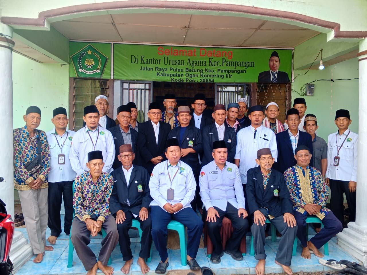 Perkuat Layanan Keagamaan Hingga Desa, Kakan Kemenag OKI Bina P2UKD Kecamatan Pampangan